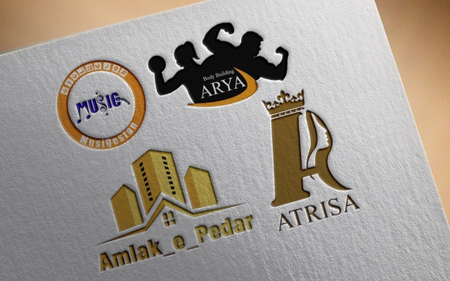 طراحی لوگو  با کیفیت در سبک های مختلف به همراه لوگوموشن لوگوی طراحی شده