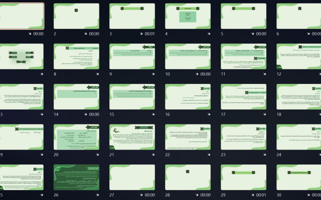 انواع مختلف پاورپوینت های متحرک و جذابی برای شما بسازم.