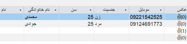 فرم ورود اطلاعات کاربر در اکسس برای شما انجام بدهم
