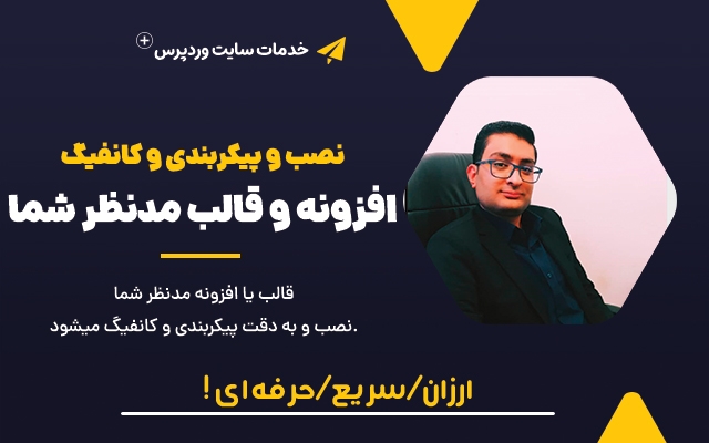 قالب یا افزونه وردپرسی درخواستی شما را بر روی وبسایتتان ، نصب و کانفیگ کنم