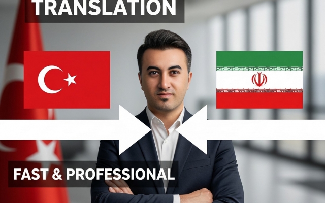 ترجمه ترکی استانبولی به فارسی و بالعکس رو انجام بدم