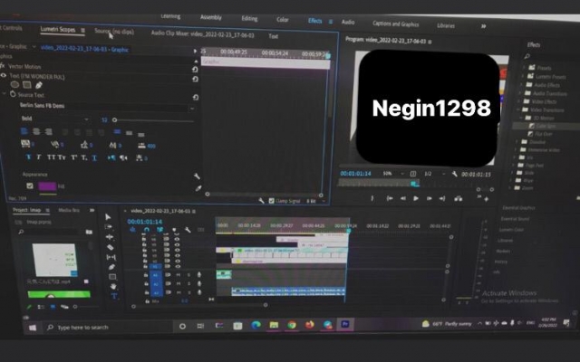 تدوین و ادیت ویدیو و فیلم انجام بدم
