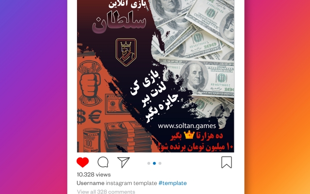 طراحی بنر و قالب پست اینستاگرام و تلگرام شما رو انجام بدم