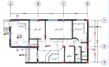 نقشه-معماری-فاز-یک-پلان-نماها-مقطع-سایت-پلان