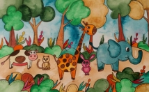 تصویرسازی-طراحی-کاراکتر-تصویرسازی-کتاب-داستان-کودکان